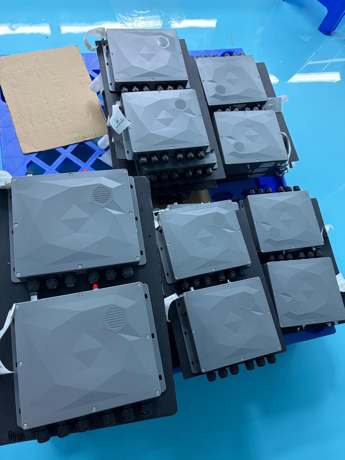 GeoEdge units on the production line